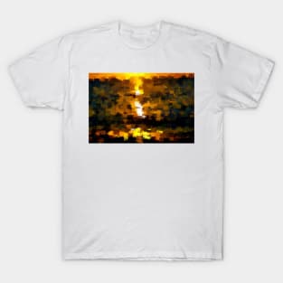 abstract sunset T-Shirt